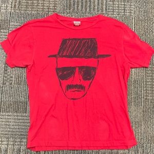 BustedTees Breaking Bad “Heisenberg” Pencil Sketch